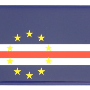 Flag of Cape Verde Fridge Magnet