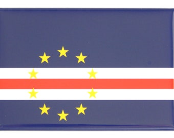 Flag of Cape Verde Fridge Magnet