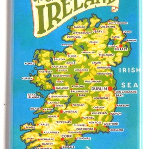 Grüße aus Irland Karte Kühlschrankmagnet