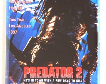 Predator Schwarzenegger Movie Poster Fridge / Tool Box Magnet Predator Schwarzenegger Movie Poster Fridge / Tool Box Magnet