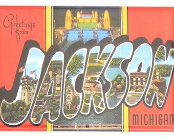 Saudações de Jackson Michigan Ima