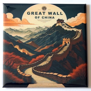 Great Wall of China Fridge Magnet