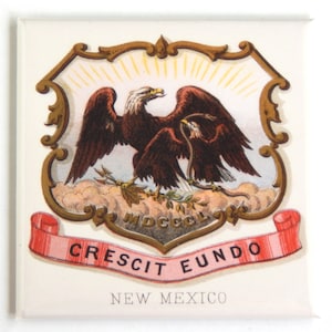 New Mexico Coat of Arms Fridge Magnet