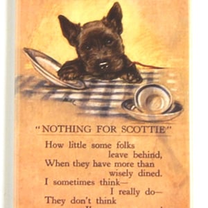 Scottish Terrier Poem Fridge Magnet