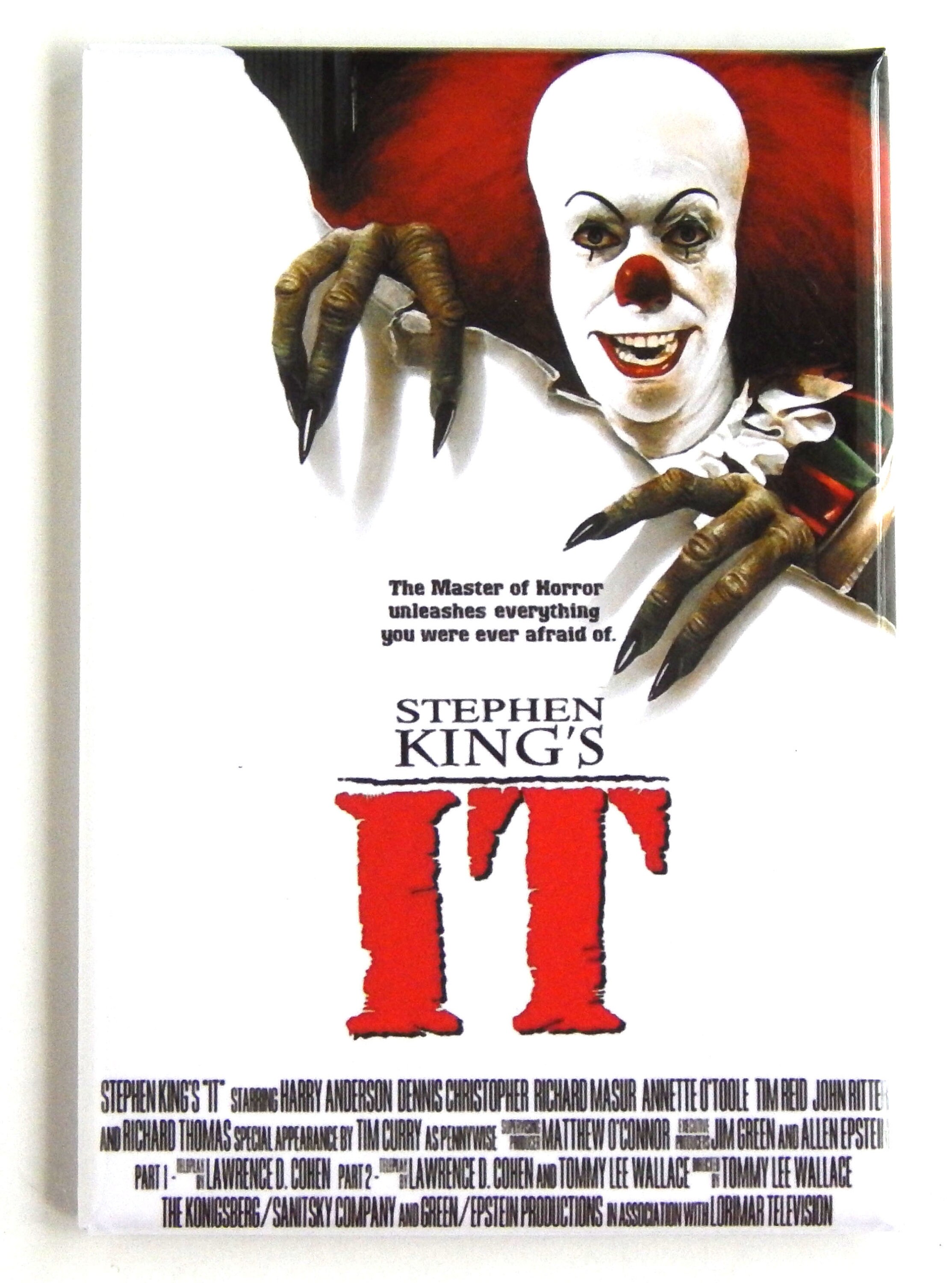 It 1990 Movie Poster Fridge Magnet - Etsy Denmark
