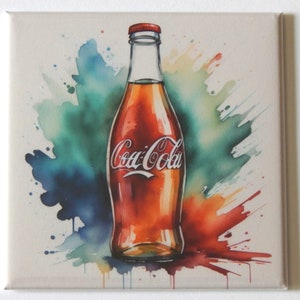 Soda Bottle Fridge Magnet