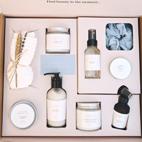 Postpartum Care Package Deluxe: New Mom Gift Box | Baby Shower Gift that Moms Need | Organic Ingredients for New Mom Recovery |