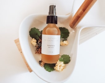 Organic Herbal Relief Body Mist – Postpartum Spray (2 oz)