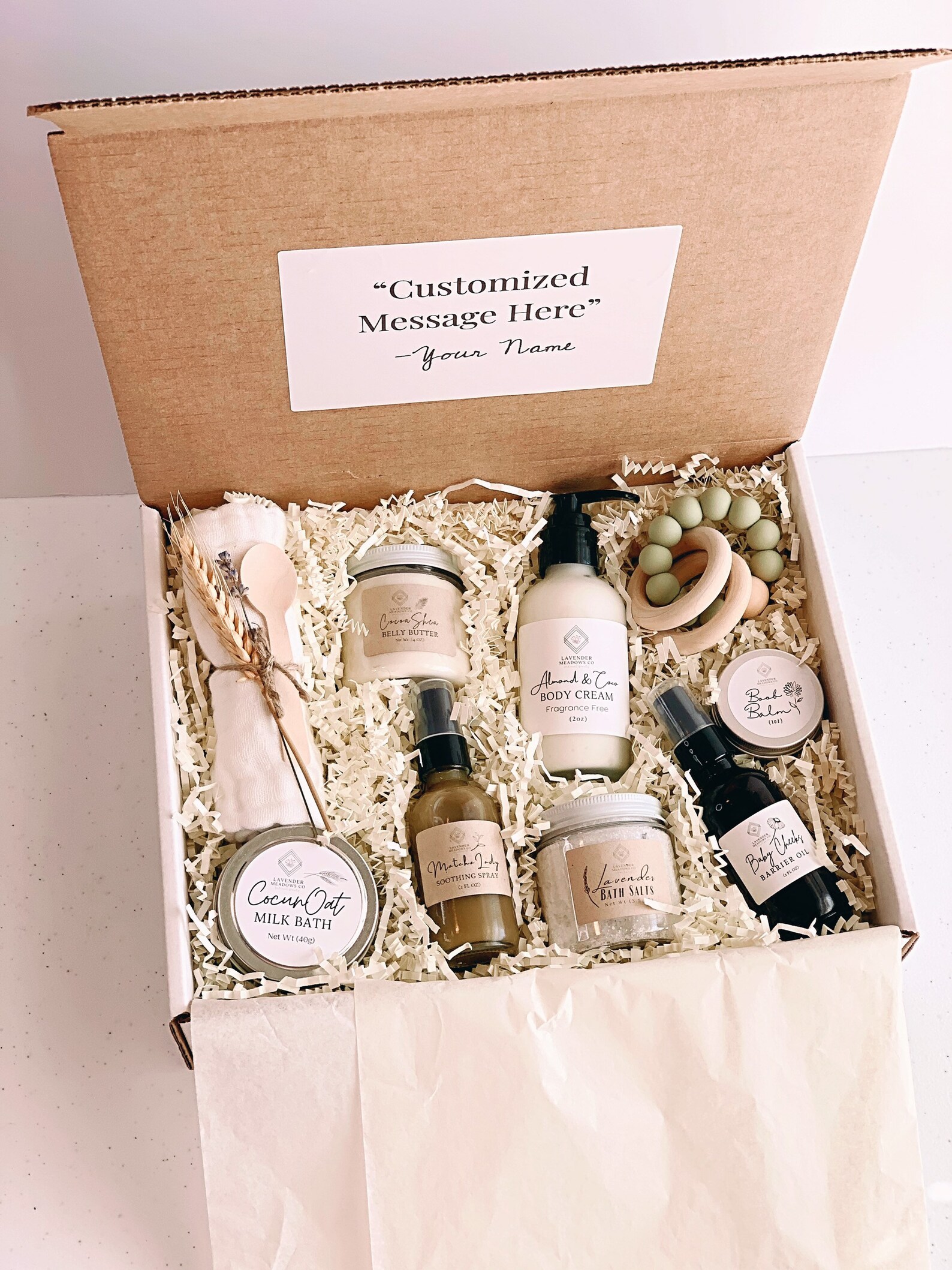 Mother & Baby Care Package Organic Handcrafted Skincare Etsy
