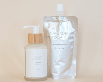 Clarifying Oat Cleanser | Organic |  | Acne prone | Fragrance Free | Colloidal Oatmeal | 4oz