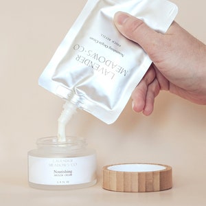 Nourishing Origin Cream *REFILLABLE* | Smooth & Soothe with Ceramides | Fragrance-Free | ORGANIC | Acne Safe | Raspberry Seed Oil