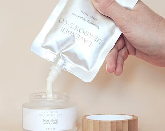 Nourishing Origin Cream: Raspberry Seed Oil, Acne Safe (Refillable) Moisturizer