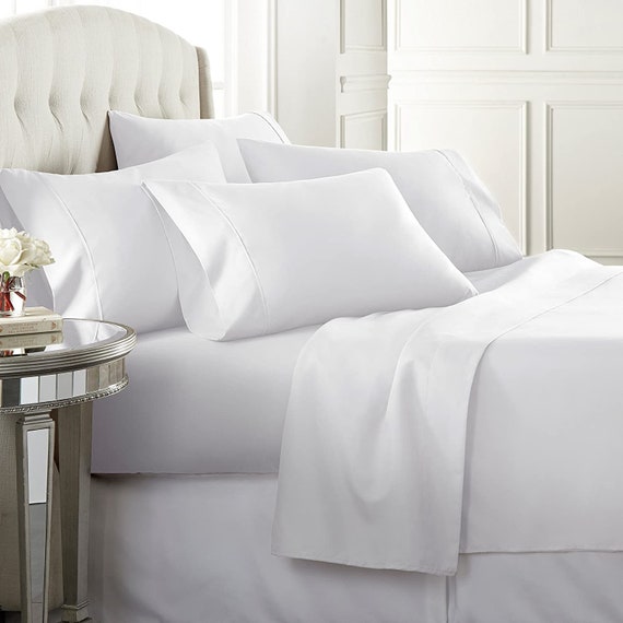 Linenwalas 1000TC Egyptian Cotton Sheet Set Cotton Bedding 1 - Etsy