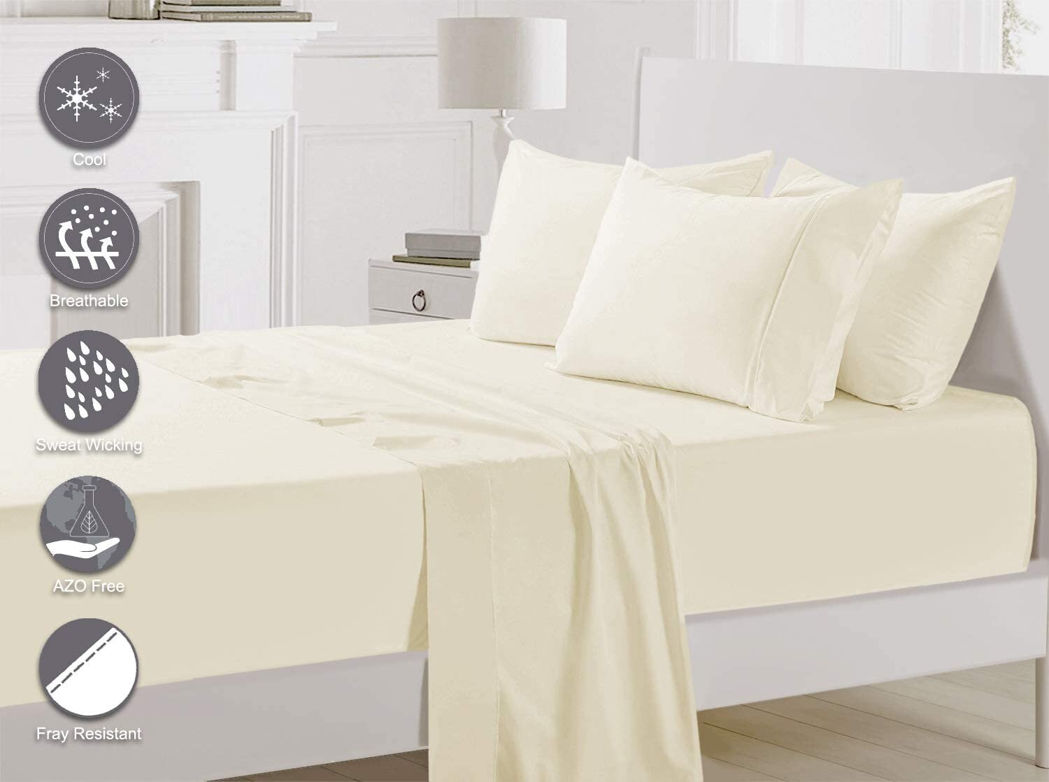 Classic Royal 800TC Heavy Egyptian Cotton Sheets Set 4 Pcs Etsy