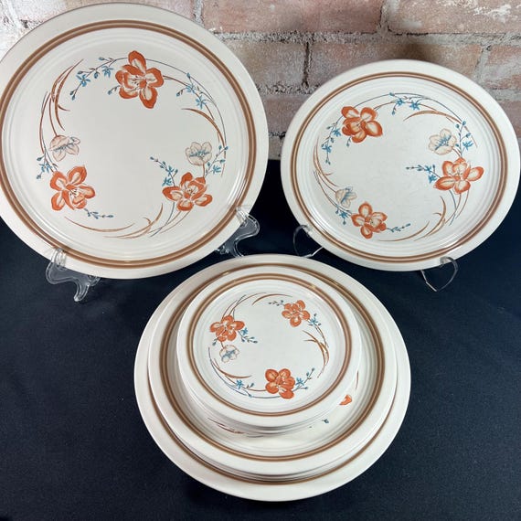 食器 20260410-6 DinnerSet BAKER HART & STUART Baker, Hart and Stuart Vintage Dinner Plate Set 'kathleen' (10