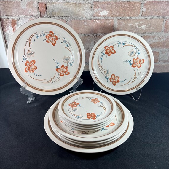 食器 20260410-6 DinnerSet BAKER HART & STUART Baker, Hart and Stuart Vintage Dinner Plate Set 'kathleen' (10