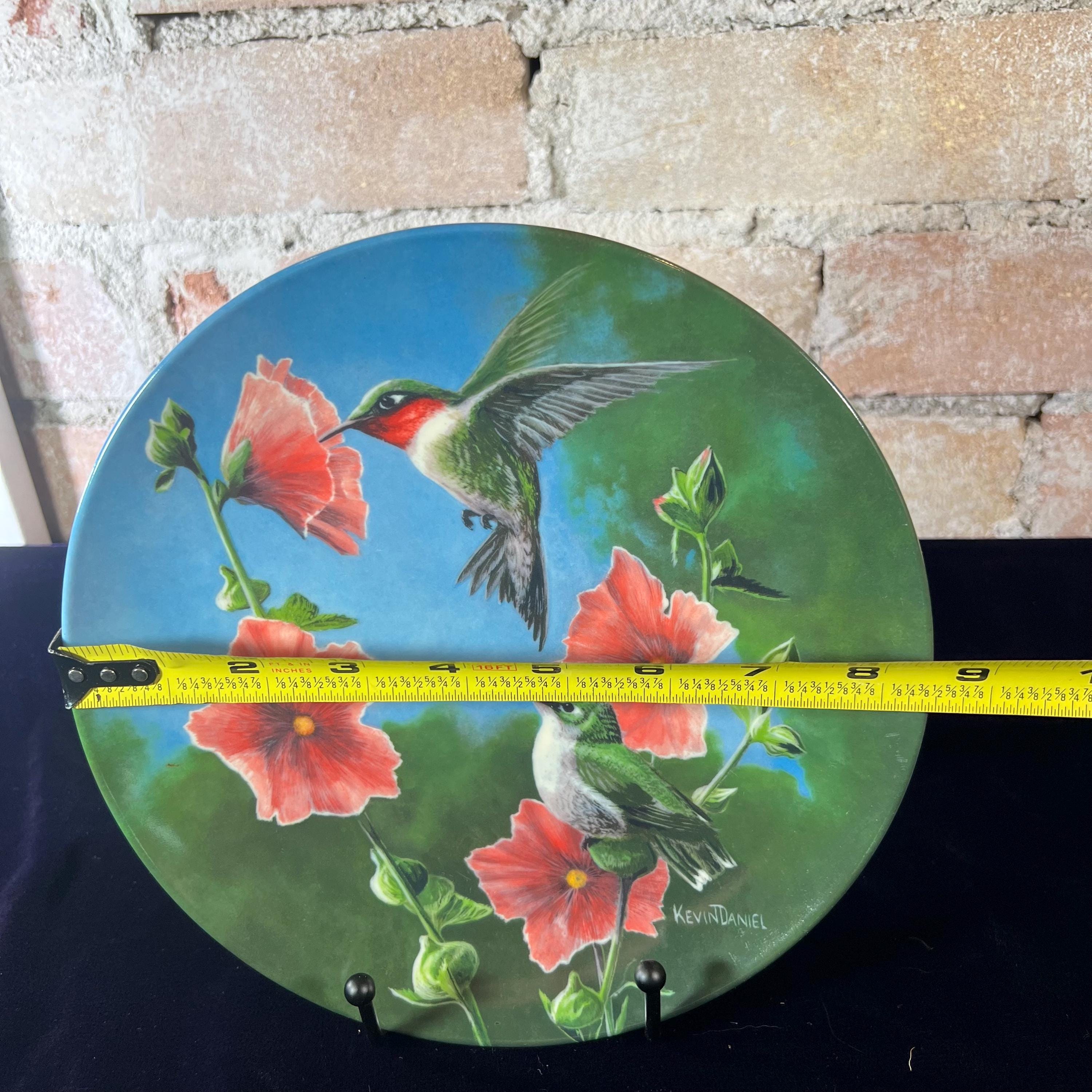 The Hummingbird 1986 7th Issue Collectible Plate by Kevin Daniel (plate ...