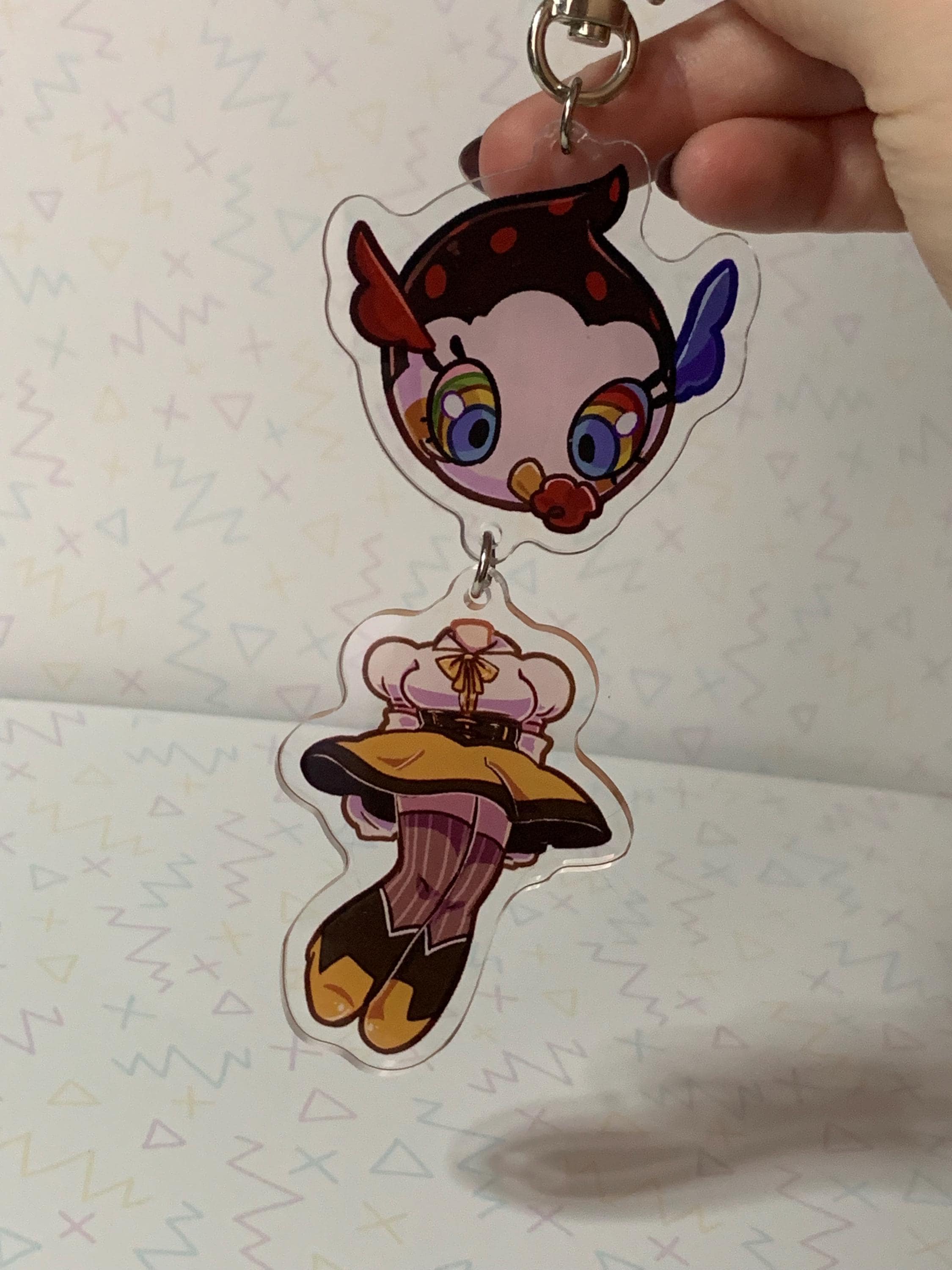 Mami Keychain | Madoka Magica Charlotte Charm - Etsy