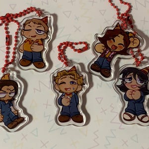 Mouthwashing Acrylic charm