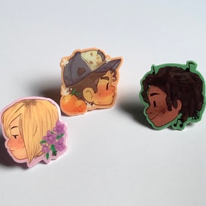 The walking dead game Clementine-Violet-Louis Pins