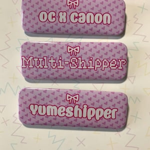 Shipping rectangle buttons