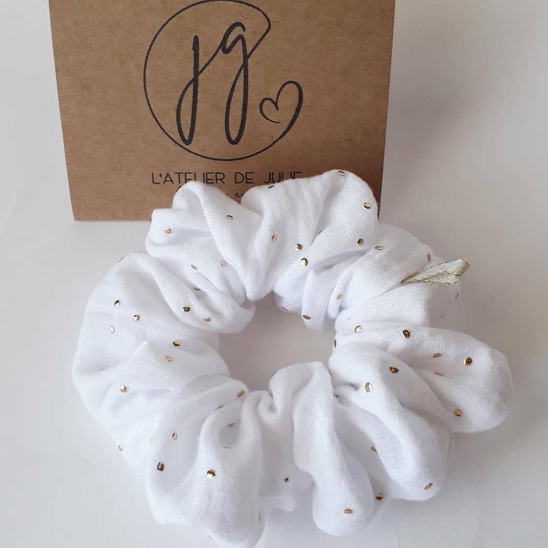 My Little Chouchou White Or Black With Golden Shards Etsy