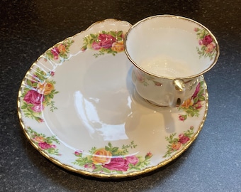 Royal Albert Old Country Roses tv plate