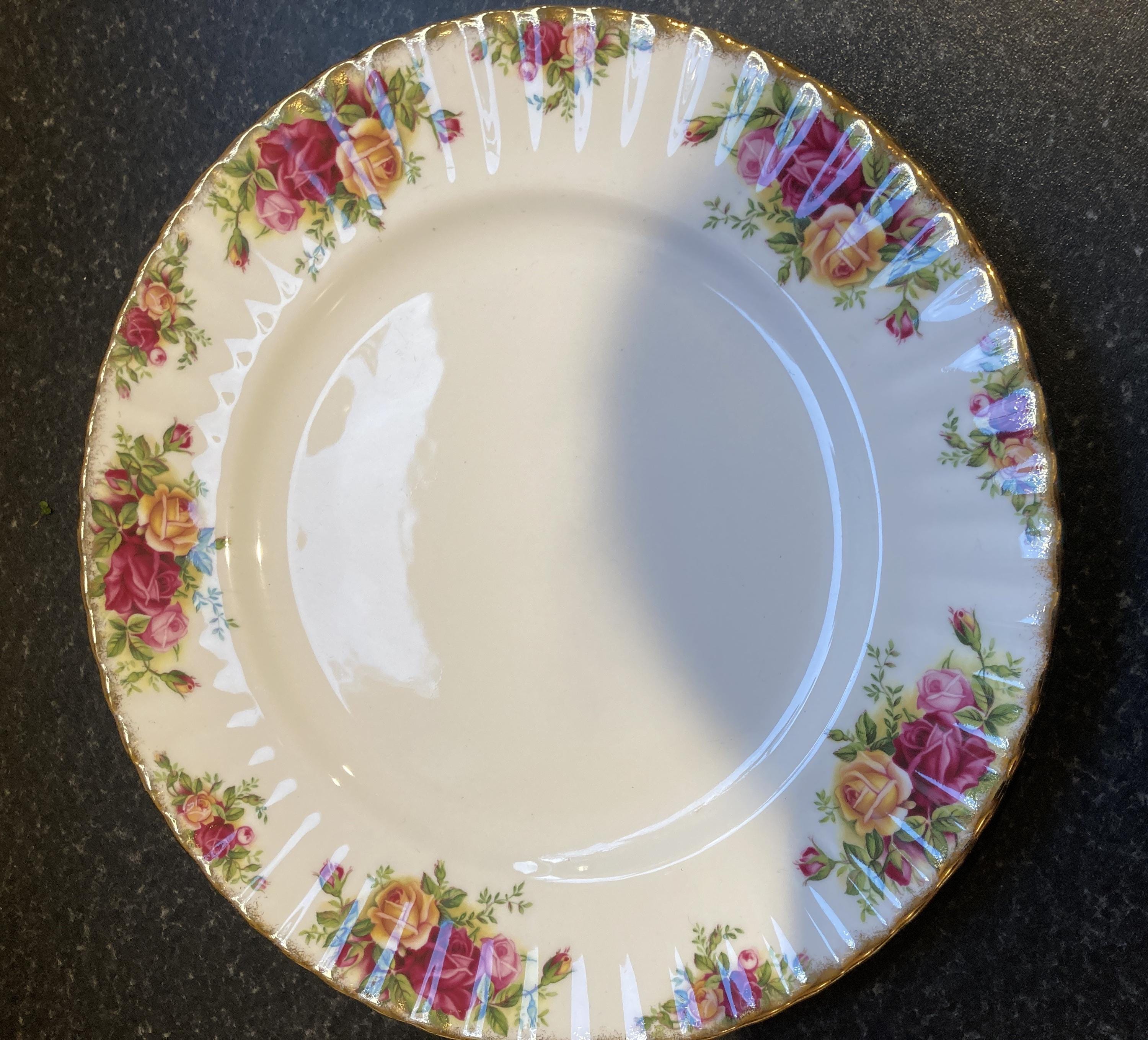 ロイヤルアルバート カントリーローズ　ディナー　大皿　５枚セット Royal Albert オールドカントリーローズ 食器セット10点セット - メルカリ