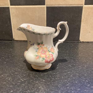 Elegant Royal Albert Constance large creamer / milk jug