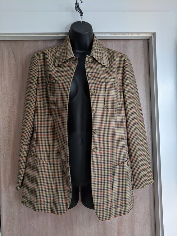 Anne Klein II Plaid Jacket