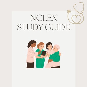 NCLEX-RN study guide | 95 pages | Digital