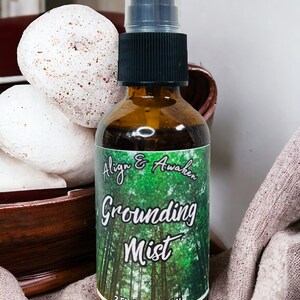 Grounding Crystal Infused Aromatherapy Mist