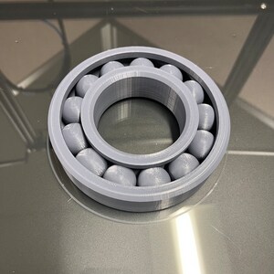 Großes Rollenkugellager voll funktionsfähig 3D gedruckt | Kugellager Fidget Spielzeug | Kugellager Tisch spielzeug | Training Walzenkugellager