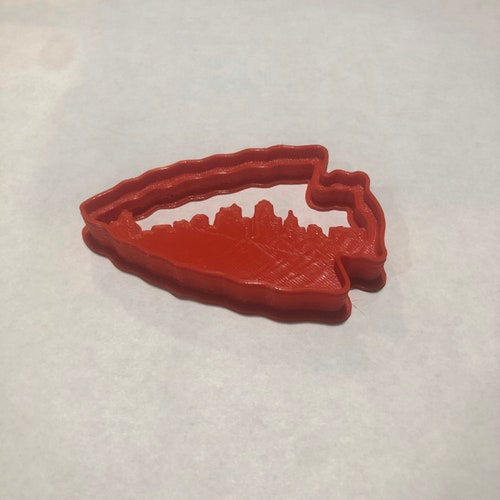 Kansas City KC Chiefs NFL Football Cookie Cutter Set Etsy