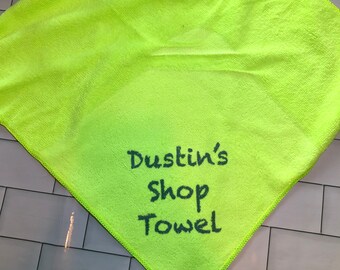 Custom shop towels set of two