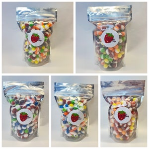 Freeze Dried Rainbow Crunch - Original, Sour, Wild Berry, Tropical/Wild Berry, & Smoothie