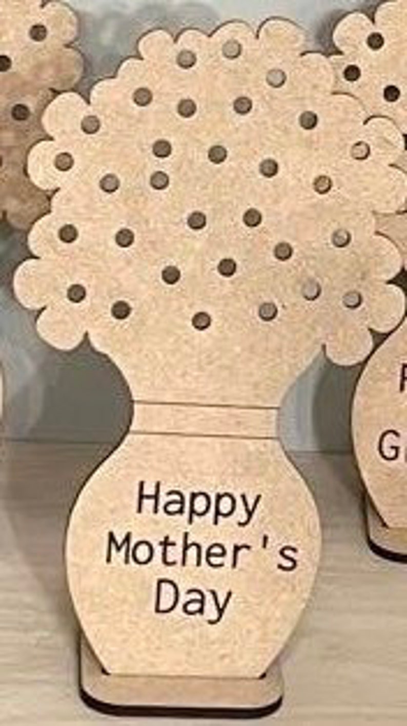 Personalized Picked for Mommy Flower Stand / Dandelion Mommy Etsy