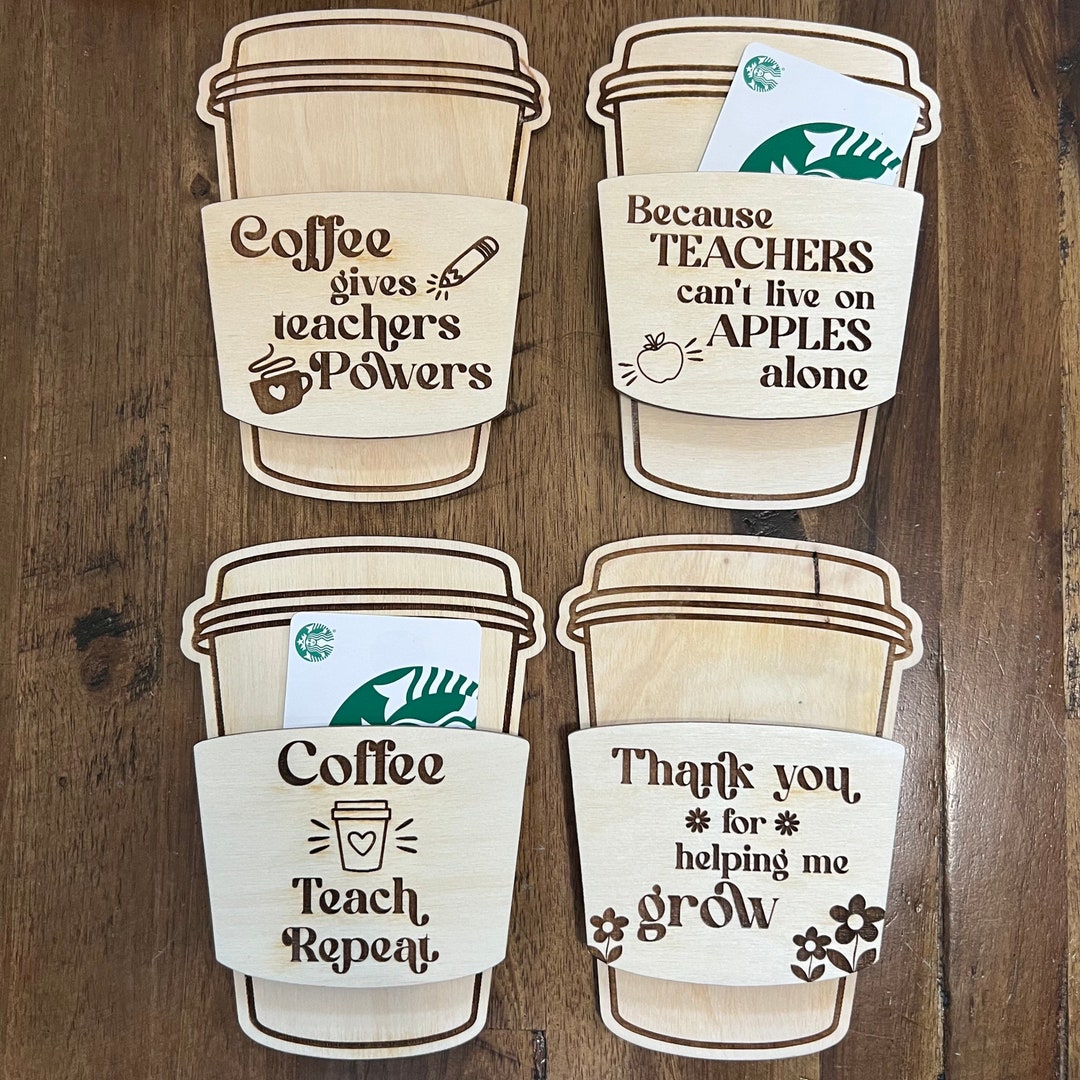Teacher Appreciation Gift Card Box Back to School Teacher Gift Gift