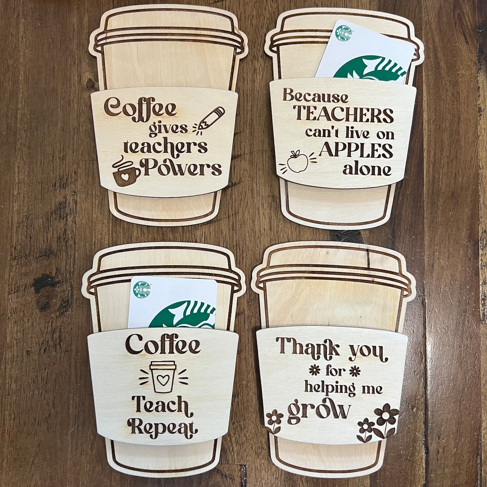 Teacher Appreciation Gift Card Box Back to School Teacher Etsy