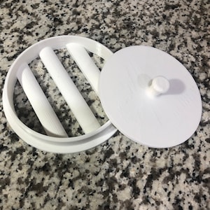Round Rib Style Press / Mold
