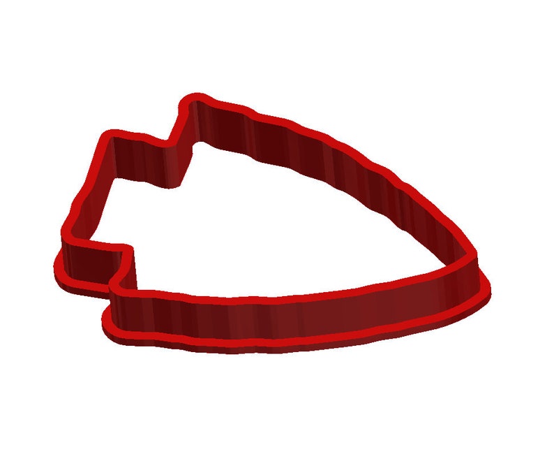 Kansas City Chiefs Arrowhead Cookie Cutter KC Arrowhead Etsy