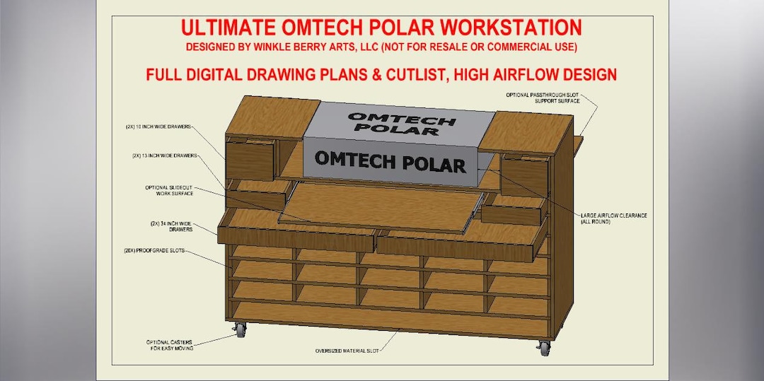 Ultimate Allinone OMTECH POLAR Workstation Digital PDF Dowload Omtech