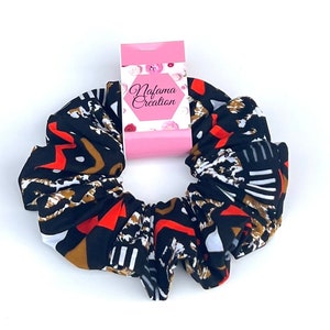 African print Oversized Scrunchies, Jumbo Extra Large Scrunchies, Giant Scrunchies, XXL Scrunchies, multicolor Ankara Scrunchies