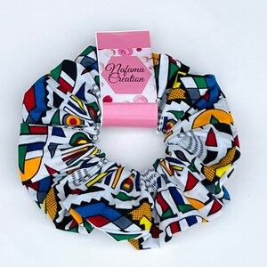 African print Oversized Scrunchies, Jumbo Extra Large Scrunchies, Giant Scrunchies, XXL Scrunchies, Kente Jumbo Scrunchies, Multicolor