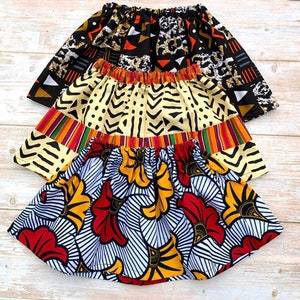 African Print girl skirt/ Ankara girls skirt/ Kente girl skirt