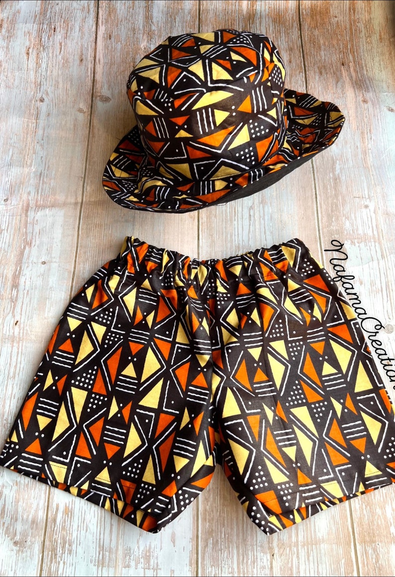 African Print Boy Shorts Ankara Shorts Kente Short Etsy