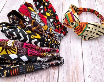 African print headband, Ankara headband, woman twist headband/ Adults size