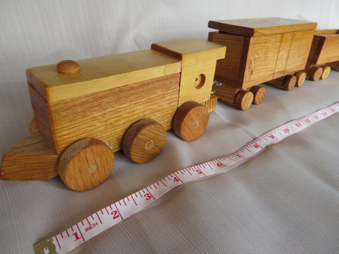 Wood Train - Etsy