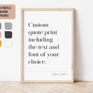 Custom Quote Print | Personalised Song Lyric Print, Custom Gift, Sage Green Print, Custom Typography Print, Personalised Mothers Day Gift