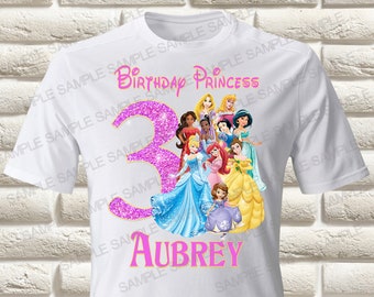 Free Free Disney Princess Birthday Shirt Svg 814 SVG PNG EPS DXF File